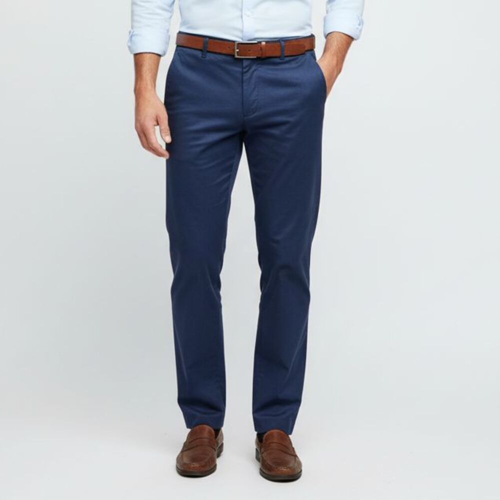 Bonobos Weekday Warrior Athletic Fit Monday Chino Pants Mens 35x33 Blue